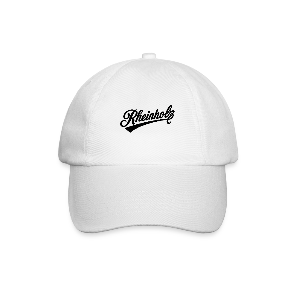 Baseball Cap - white/white