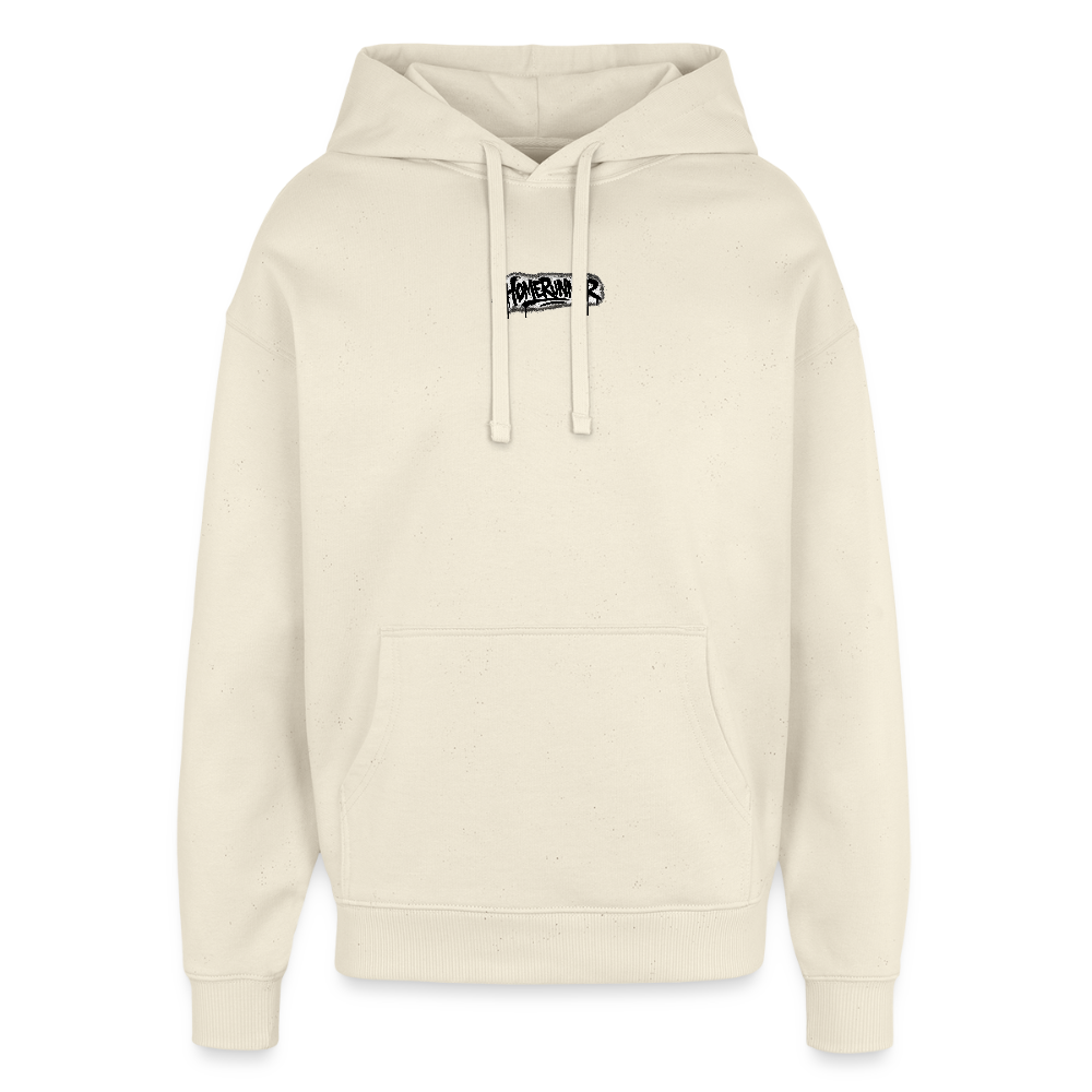 Oversized Unisex Hoodie by Stanley/Stella - natural raw