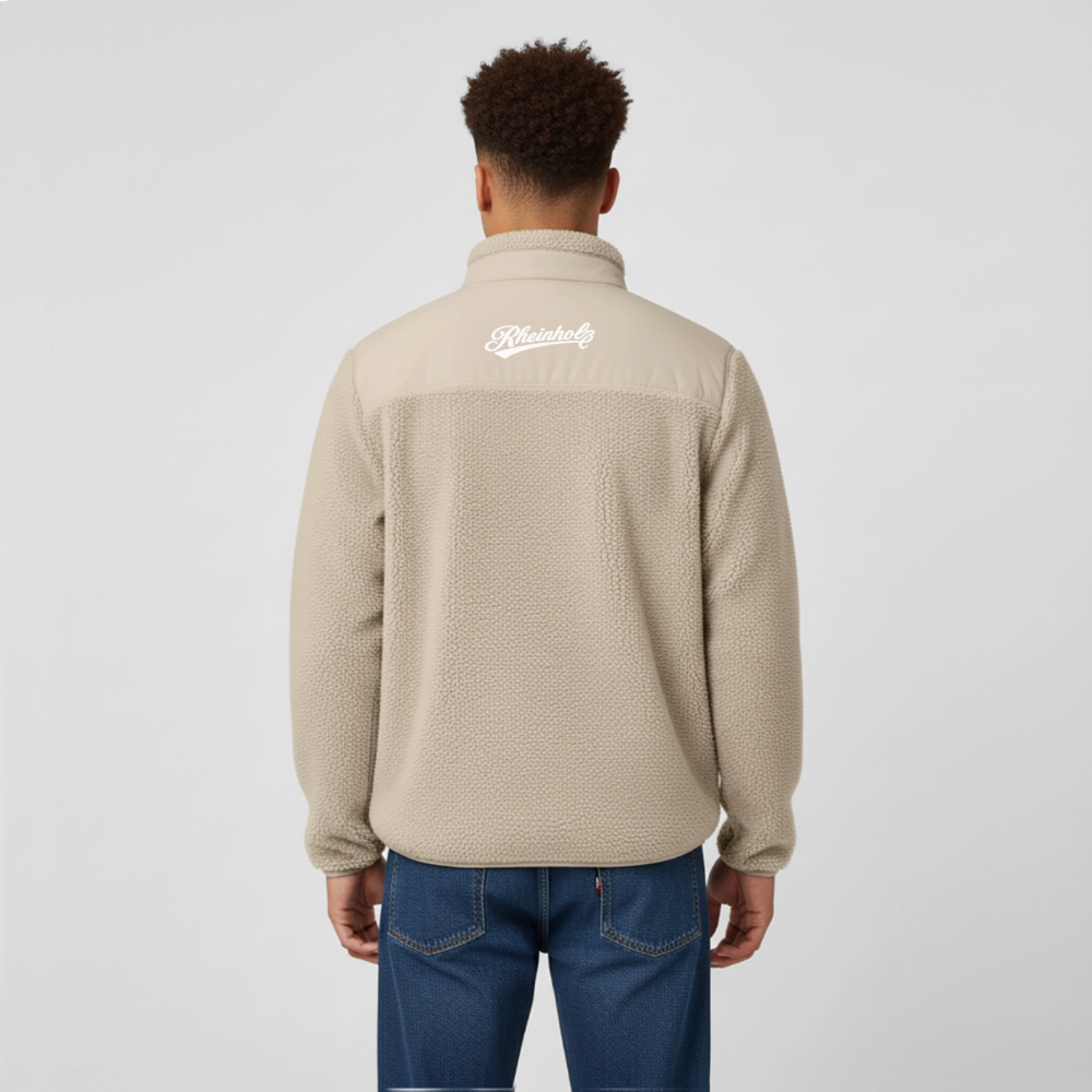 Stanley/Stella RELAXED FIT Unisex sherpa jacket - beige