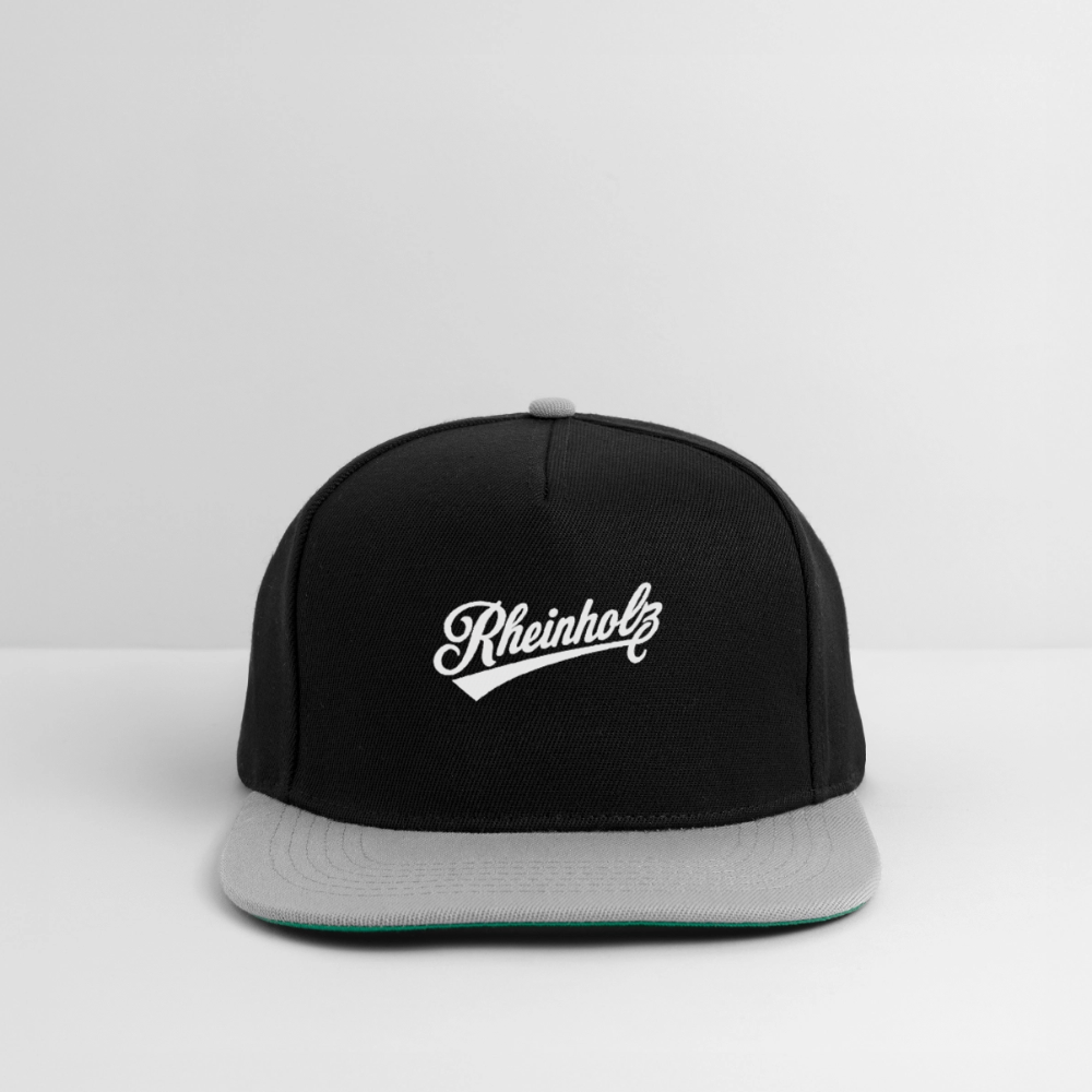 Snapback Cap - black/grey