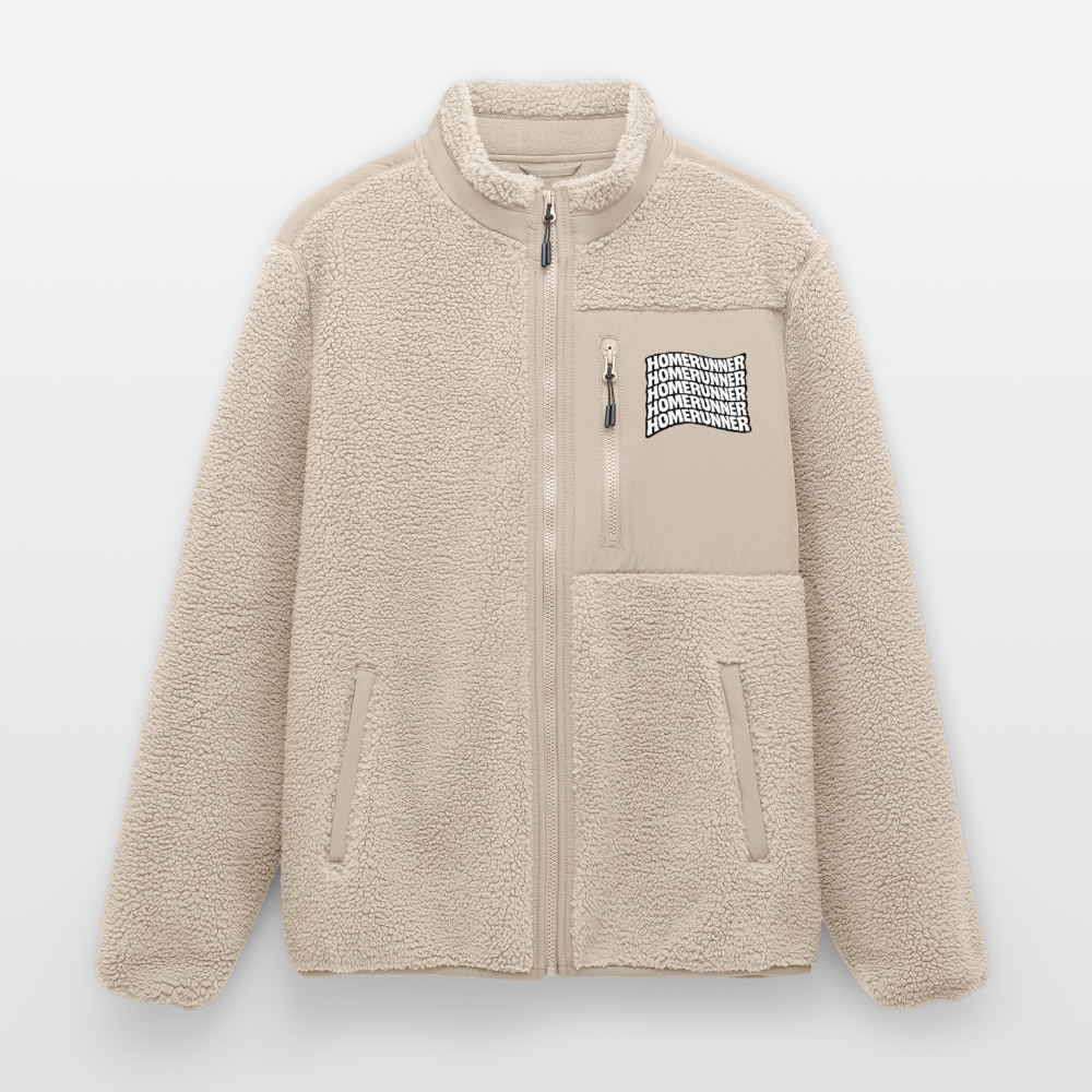 Stanley/Stella RELAXED FIT Unisex sherpa jacket - beige