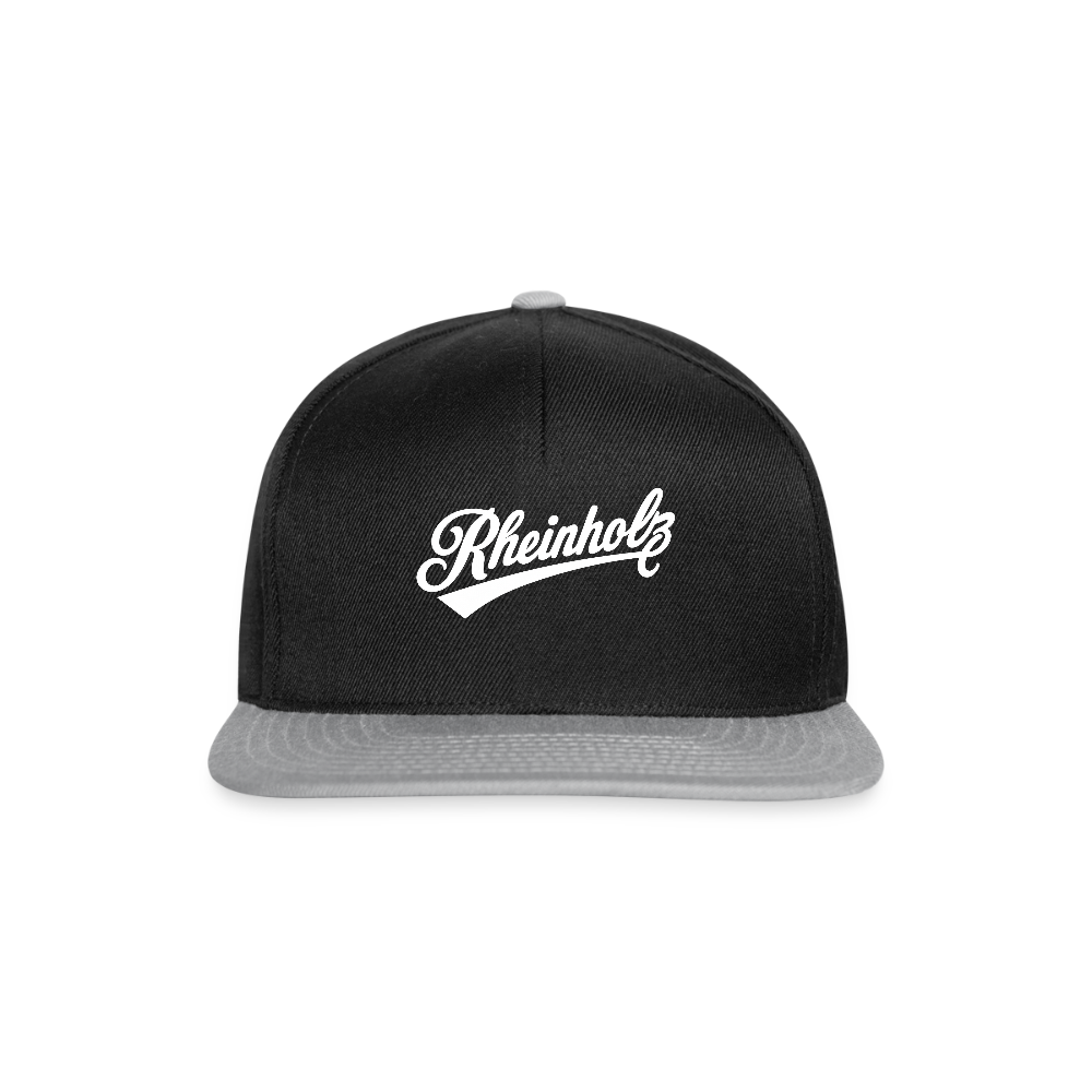 Snapback Cap - black/grey