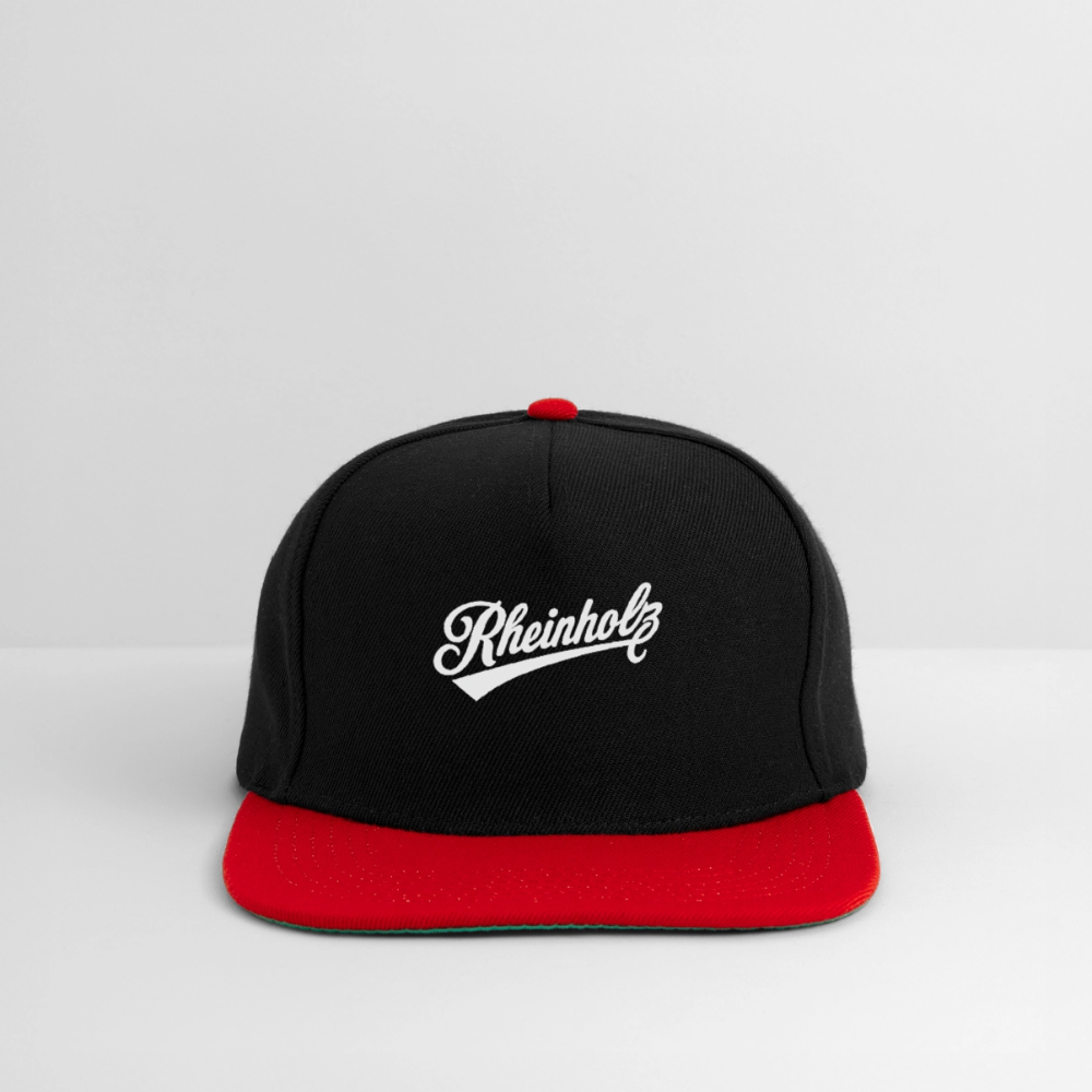 Snapback Cap - black/red