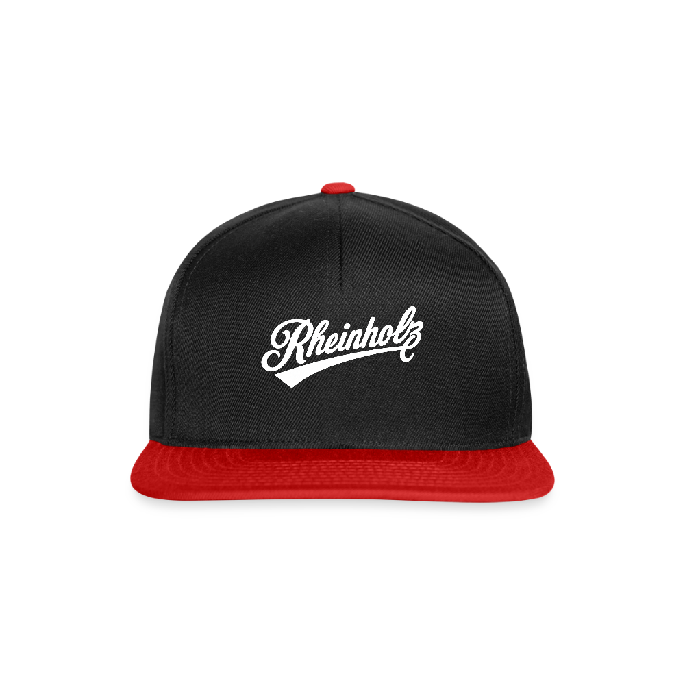 Snapback Cap - black/red