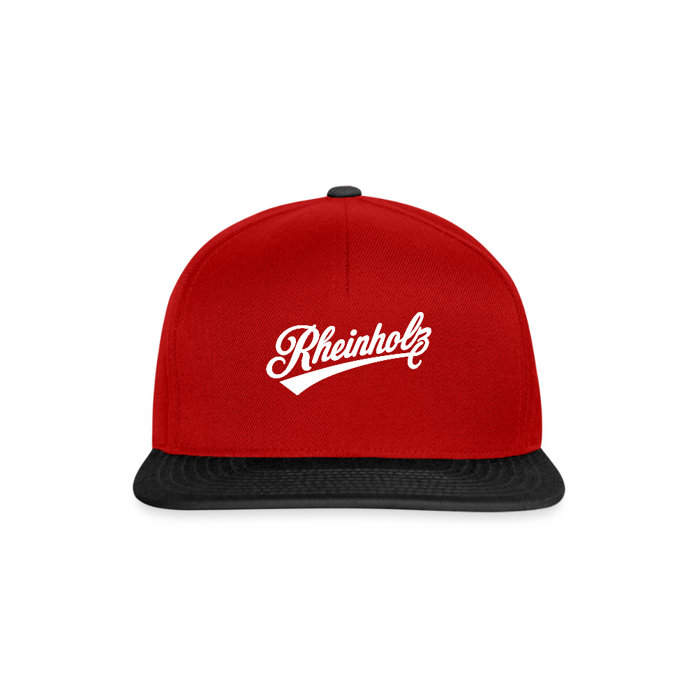 Snapback Cap - red/black